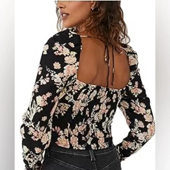 Free People Hilary Printed Top - Picture 3 of 3